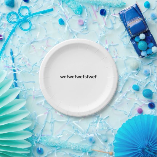 asdfsfwef pappteller (Party)