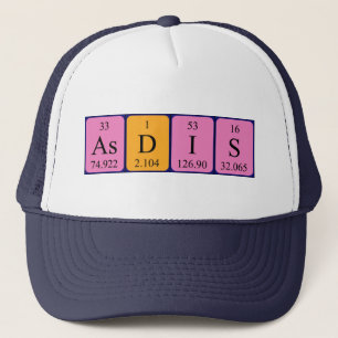 Asdis periodischer Tabellenname Truckerkappe