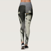 Ase O Fuku Onna Leggings der japanischen Kunst (Rückseite)