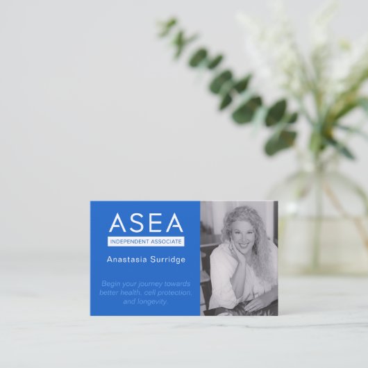 ASEA Associate Matching Website Visitenkarte (Stehend Vorderseite)