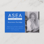 ASEA Associate Matching Website Visitenkarte (Vorderseite)