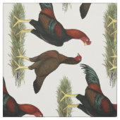 Aseel Black Red Chickens Stoff (Muster)
