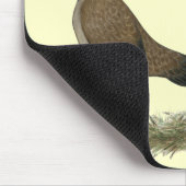 Aseel Wheaten Chickens Mousepad (Ecke)