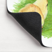 Aseel Wheaten Chicks Mousepad (Ecke)