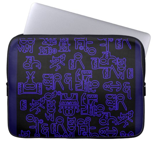 Asemische Wanderungen I Laptopschutzhülle (Vorderseite)