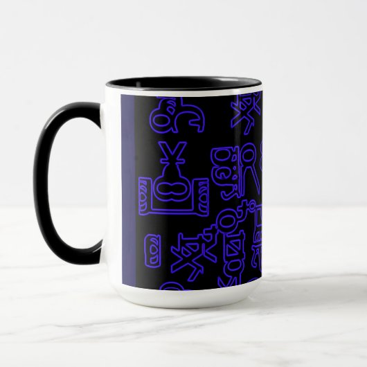 Asemische Wanderungen I Tasse (Links)