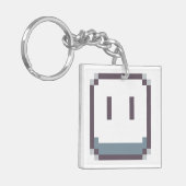 Aseprite Face Schlüsselanhänger (Vorderseite links)