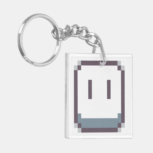 Aseprite Face Schlüsselanhänger (Vorderseite links)