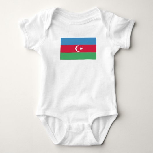 Aserbaidschan Baby Strampler (Vorderseite)