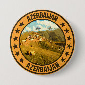 Aserbaidschan Button (Vorderseite)