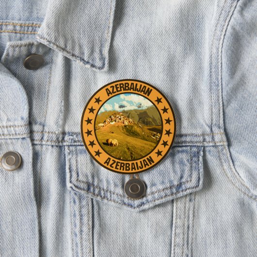 Aserbaidschan Button (Beispiel)