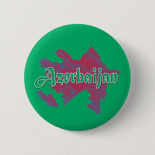 Aserbaidschan Button (Vorderseite)
