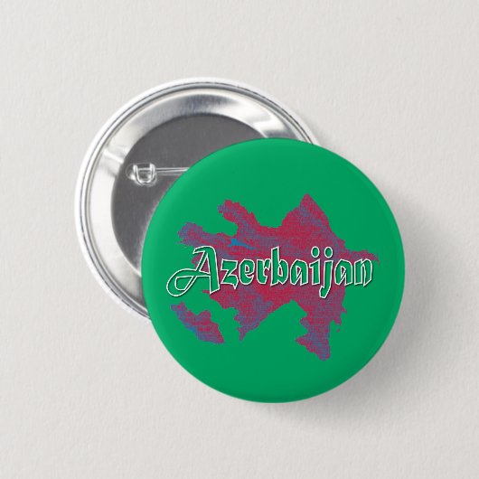 Aserbaidschan Button (Vorne & Hinten)