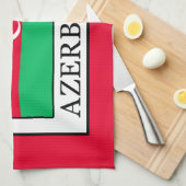 Aserbaidschan Geschirrtuch (Viertel Falte)