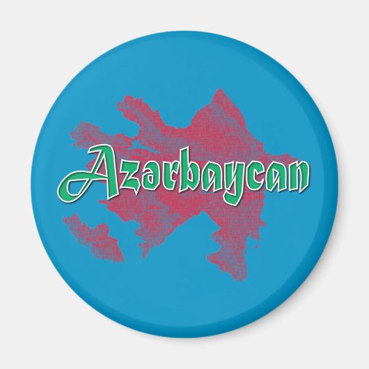 Aserbaidschan Magnet (Vorne)