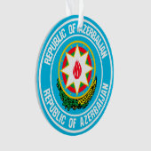 Aserbaidschan-Runde Ornament (Vorderseite)