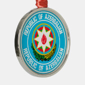Aserbaidschan-Runde Ornament Aus Metall (Rechts)