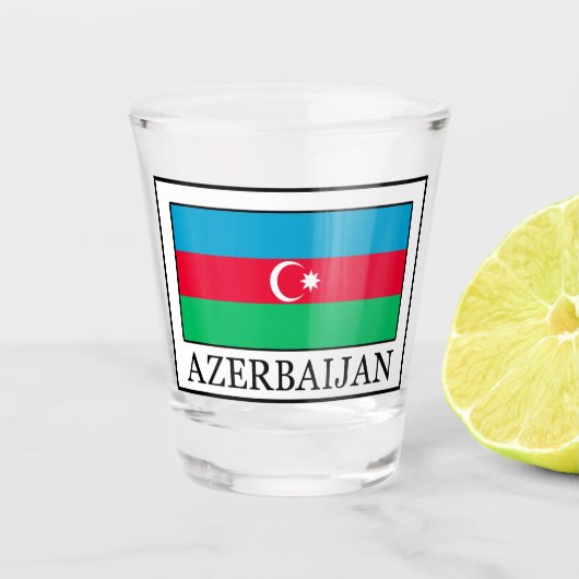 Aserbaidschan Schnapsglas (Vorderseite)