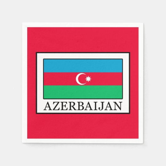 Aserbaidschan Serviette (Vorderseite)