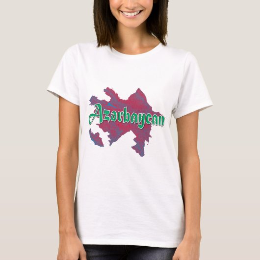 Aserbaidschan T-Shirt (Vorderseite)