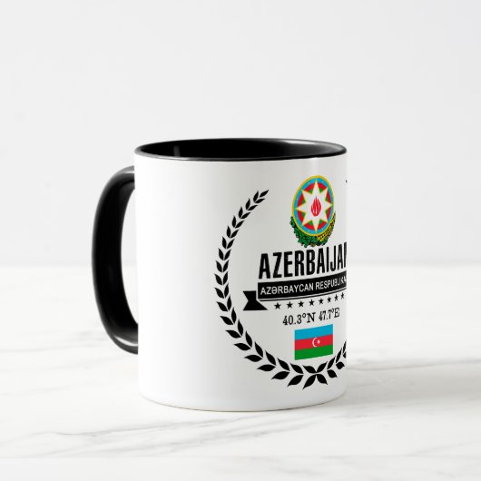 Aserbaidschan Tasse (Vorderseite Links)