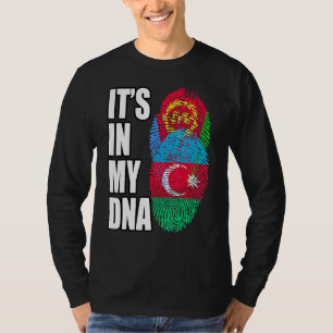 Aserbaidschan und Eritreer - DNA-Flaggenstaat T-Shirt