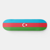 aserbaidschanische Flagge (Aserbaidschan) Skateboard (Horizontal)