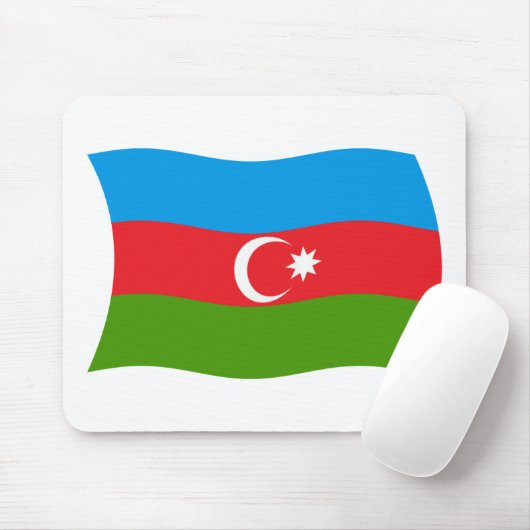 Aserbaidschanische Flagge Mousepad (Mit Mouse)