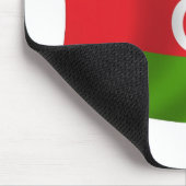 Aserbaidschanische Flagge Mousepad (Ecke)