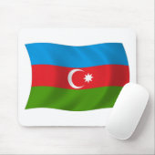 Aserbaidschanische Flagge Mousepad (Mit Mouse)