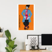 Aserbaidschanischer Mann - Streichholzschachtel-Dr Poster (Heimbüro)