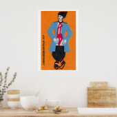 Aserbaidschanischer Mann - Streichholzschachtel-Dr Poster (Küche)