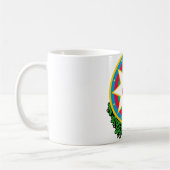 Aserbaidschanisches Emblem Kaffeetasse (Links)