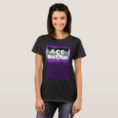 Asexual ACE ing IT Pride LGBTQ+ T-Shirt (Vorne ganz)
