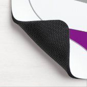 Asexual als Teil des LGBT-Pride-Stroms Mousepad (Ecke)
