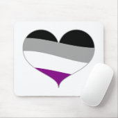 Asexual als Teil des LGBT-Pride-Stroms Mousepad (Mit Mouse)