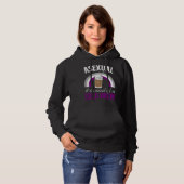 Asexual And In Need Of A Cold Brew Coffee Asexual Hoodie (Vorne ganz)