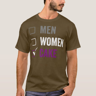 Asexual, anstatt Cake Ace Asexual Pride LGBTIA ess T-Shirt