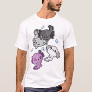asexual Axolotl Lgbt Demisexual Ace Prilag Pet T-Shirt