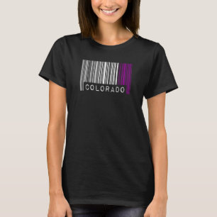 Asexual Barcode Pride Colorado Niedliche Ästhetik T-Shirt