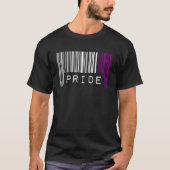 Asexual Barcode Prix Monat Niedliche Äse Ästhetisc T-Shirt (Vorderseite)