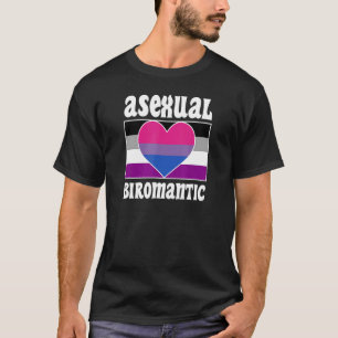 Asexual Biromantic Prilag Flag Niedliche Ästhetik T-Shirt