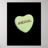 ASEXUAL CANDY -.png Poster (Vorne)