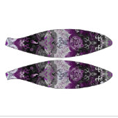 Asexual Dragon Damask - Ace-Pride-Flag-Farben Mini Basketball (Panele)