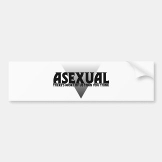 Asexual: Es gibt mehr von uns, als Sie denken Autoaufkleber