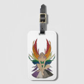 Asexual Faerie Gepäckanhänger (Vorderseite Vertikal)