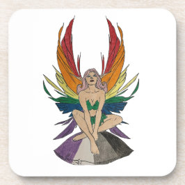 Asexual Faerie Getränkeuntersetzer