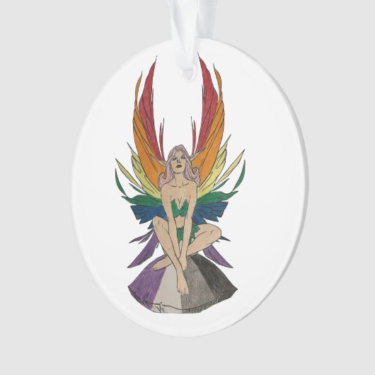 Asexual Faerie Ornament (Vorderseite)