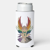 Asexual Faerie Selters Dosenkühler (Seltzer Rückseite)
