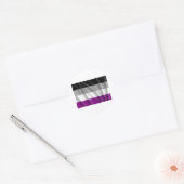 ASEXUAL FLAG FLYING RUNDER AUFKLEBER (Umschlag)